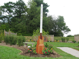 Memorial Garden Peacepole