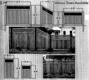 fence section