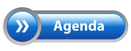 button that says agenda