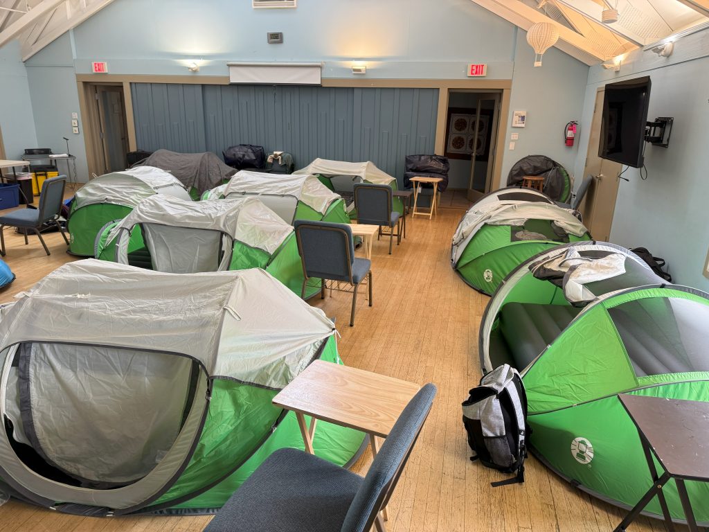 UUC offers food and shelter to our unhoused neighbors